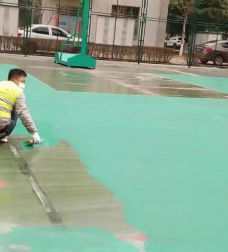 宁河球场地面翻新